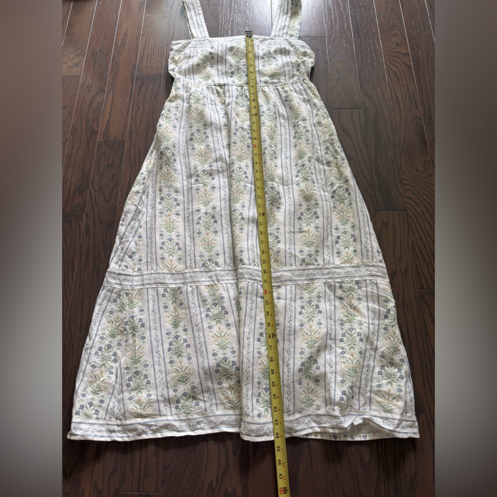 Spartina 449 Linen Midi Dress Size Medium - Picture 14 of 14